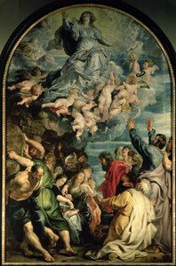 La Asunción de la Virgen Retablo de Peter Paul Rubens